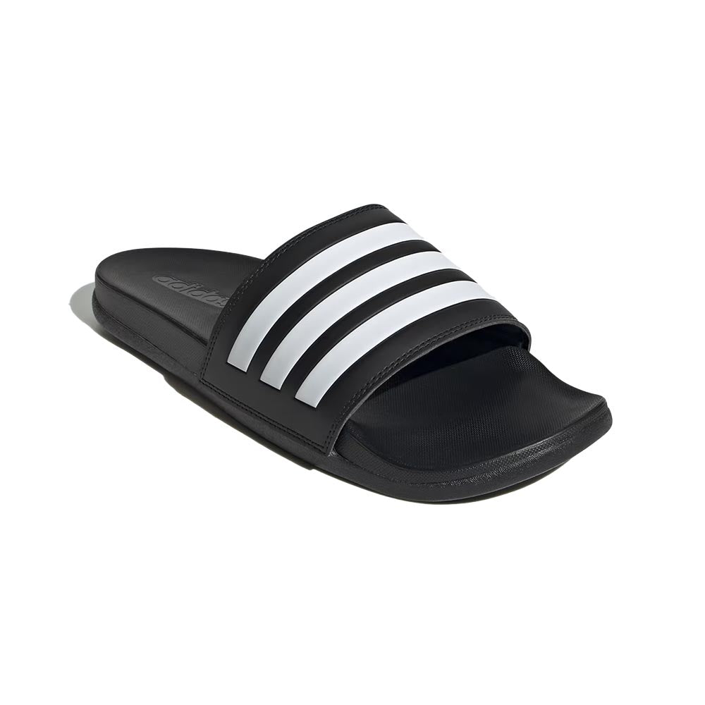 Adidas Adilette Comfort Slides - Black/White