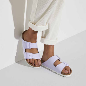 Birkenstock Arizona Vegan Sandals - Narrow - Lavender Fog