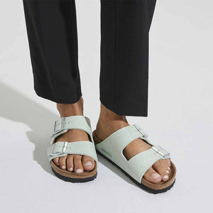 Birkenstock Arizona Vegan Sandals - Narrow - Matcha
