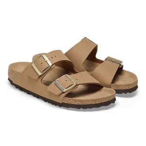 Birkenstock Arizona Vegan Sandals - Narrow - Pecan