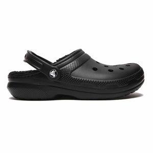 Crocs Classic Lined Clogs - Black/Black