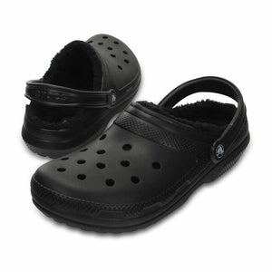 Crocs Classic Lined Clogs - Black/Black