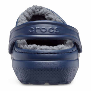 Crocs Classic Lined Clogs - Navy/Charcoal