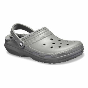 Crocs Classic Lined Clogs - Slate/Grey