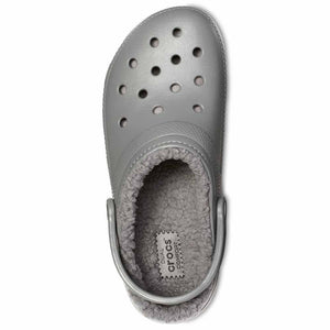 Crocs Classic Lined Clogs - Slate/Grey