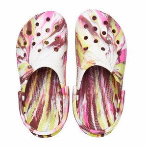 Crocs Classic Marbled Clogs - Electric Pink