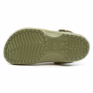 Crocs Classic Printed Camo Clogs - Army Green/Multi