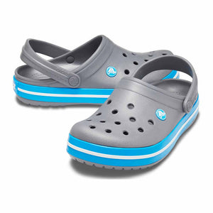 Crocs Crocband Clogs - Charcoal/Ocean