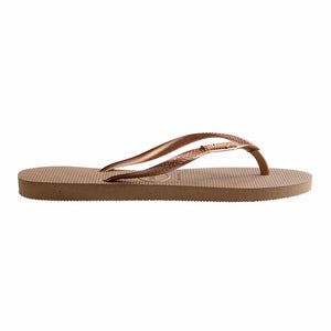 Havaianas Slim Metal Logo - Rose Gold