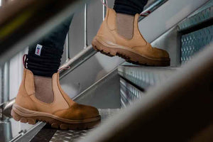 Steel Blue Hobart Soft Toe Womens Work Boots - Sand