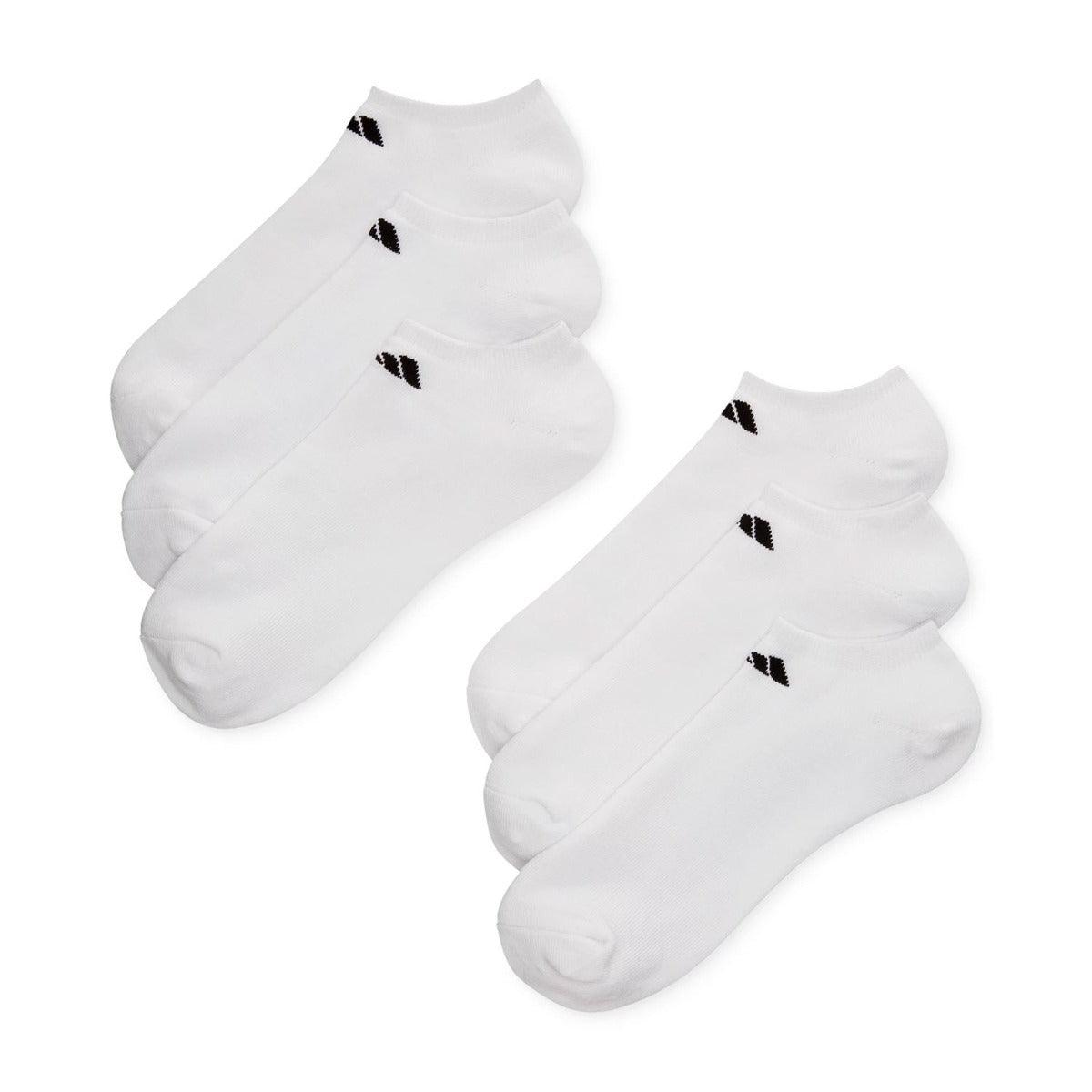 Adidas Athletic Climalite Cushioned No Show Socks (6 Pairs) - One Size - The Next Pair