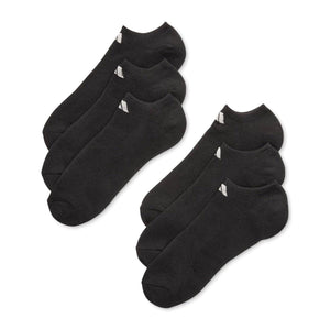 Adidas Athletic Climalite Cushioned No Show Socks (6 Pairs) - One Size - The Next Pair