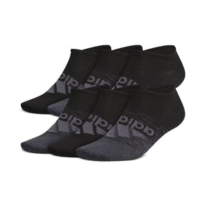 Adidas Athletic Superlite No Show Socks (6 Pairs) - One Size - The Next Pair