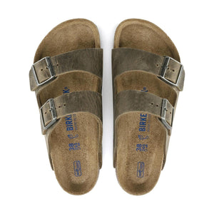 Arizona Soft Footbed Oiled Leather Sandals - Regular - The Next Pair