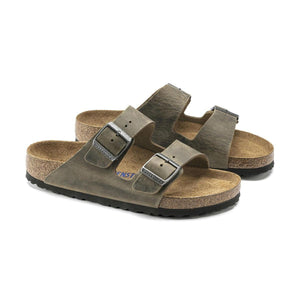 Arizona Soft Footbed Oiled Leather Sandals - Regular - The Next Pair