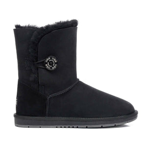 Australian Shepherd Ugg Short Button Premium Double Face - The Next Pair