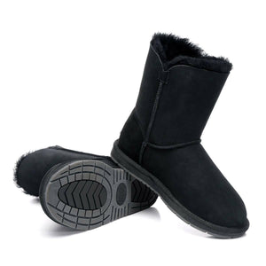 Australian Shepherd Ugg Short Button Premium Double Face - The Next Pair