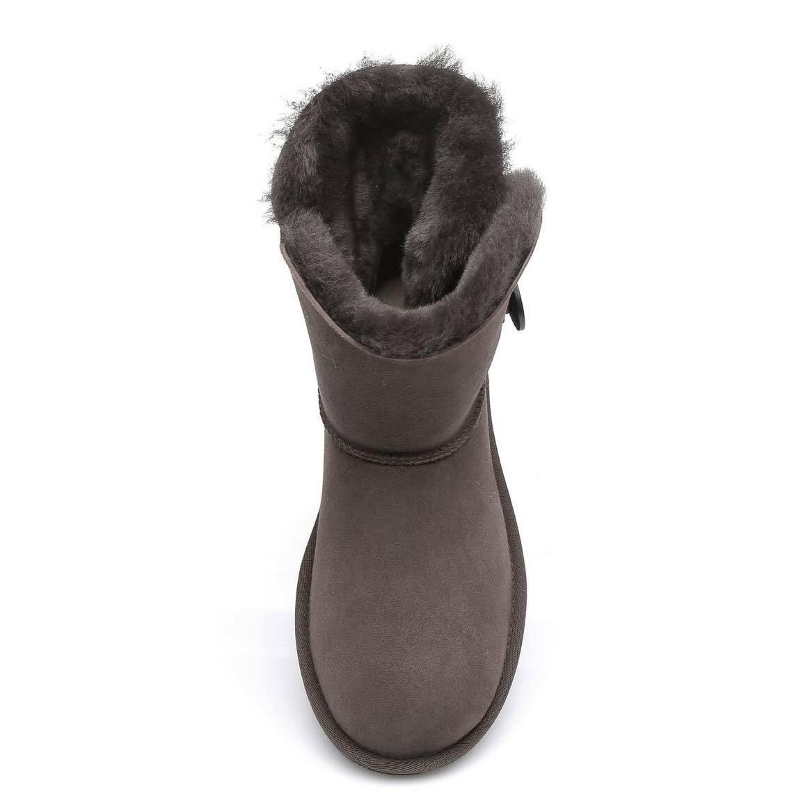 Australian Shepherd Ugg Short Button Premium Double Face - The Next Pair