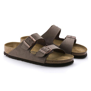 Birkenstock Arizona Birko-Flor Nubuck Sandals - Narrow - The Next Pair