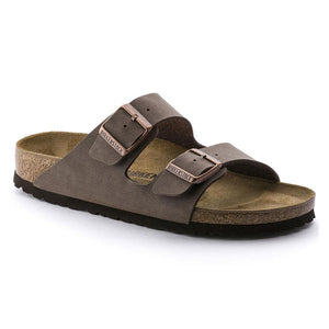 Birkenstock Arizona Birko-Flor Nubuck Sandals - Regular - The Next Pair