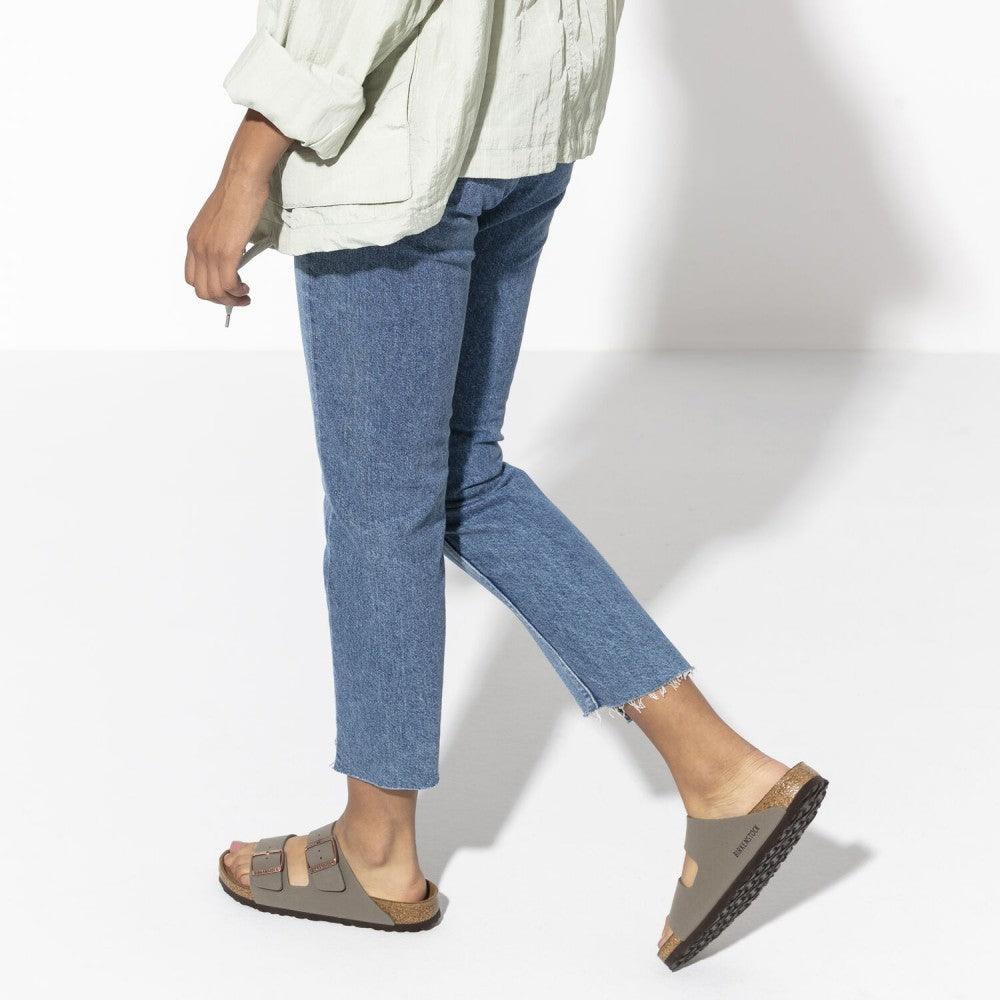 Birkenstock Arizona Birko-Flor Nubuck Sandals - Regular - The Next Pair