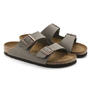 Birkenstock Arizona Birko-Flor Nubuck Sandals - Regular - The Next Pair