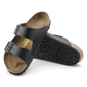 Birkenstock Arizona Natural Leather Sandals - Narrow - The Next Pair
