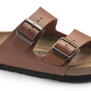 Birkenstock Arizona Natural Leather Sandals - Narrow - The Next Pair