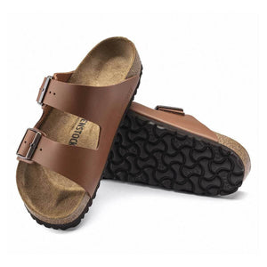 Birkenstock Arizona Natural Leather Sandals - Narrow - The Next Pair