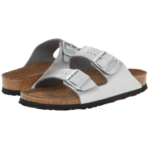 Birkenstock Arizona Natural Leather Soft Footbed Sandals - Regular - The Next Pair