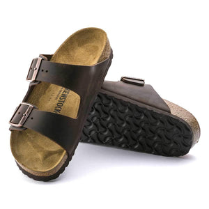 Birkenstock Arizona Oiled Leather Sandals - Narrow - The Next Pair