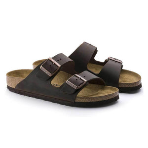 Birkenstock Arizona Oiled Leather Sandals - Regular - The Next Pair