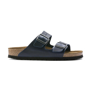 Birkenstock Arizona Oiled Nubuck Leather Soft Footbed Sandals - Regular - The Next Pair