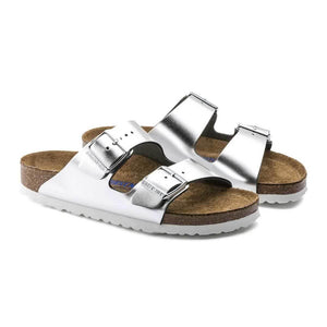 Birkenstock Arizona Soft Footbed Natural Leather Sandals - Regular - The Next Pair