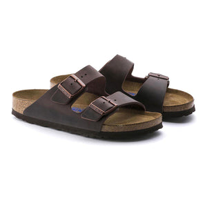 Birkenstock Arizona Soft Footbed Oiled Leather Sandals - Regular - The Next Pair