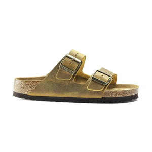 Birkenstock Arizona Soft Footbed Oiled Leather Sandals - Regular - The Next Pair