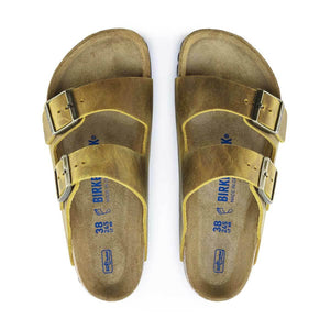 Birkenstock Arizona Soft Footbed Oiled Leather Sandals - Regular - The Next Pair