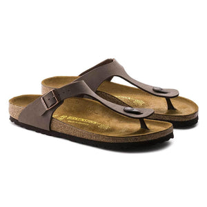 Birkenstock Gizeh Birko-Flor Nubuck Sandals - Narrow - The Next Pair