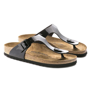 Birkenstock Gizeh Birko-Flor Patent Sandals - Regular - The Next Pair