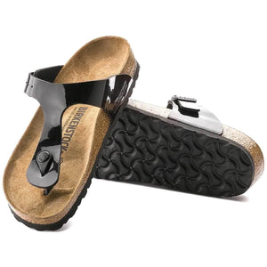 Birkenstock Gizeh Birko-Flor Patent Sandals - Regular - The Next Pair