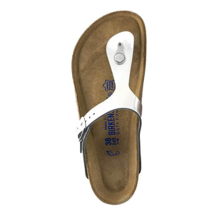 Birkenstock Gizeh Soft Footbed Natural Leather Sandals - Regular - The Next Pair