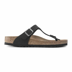 Birkenstock Gizeh Vegan Sandals - Regular- Black - The Next Pair