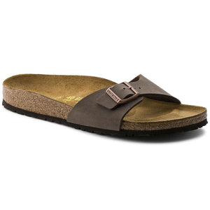 Birkenstock Madrid Birko-Flor Nubuck Sandals - Narrow - The Next Pair