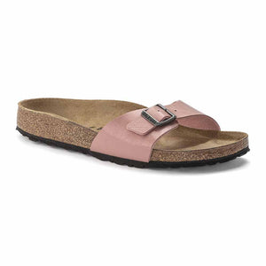 Birkenstock Madrid Birko-Flor Sandals - Narrow - Graceful Old Rose - The Next Pair