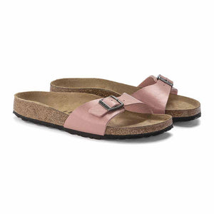 Birkenstock Madrid Birko-Flor Sandals - Narrow - Graceful Old Rose - The Next Pair