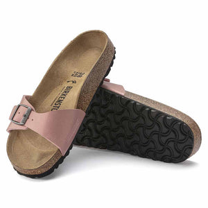 Birkenstock Madrid Birko-Flor Sandals - Narrow - Graceful Old Rose - The Next Pair