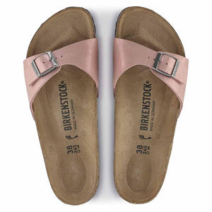 Birkenstock Madrid Birko-Flor Sandals - Narrow - Graceful Old Rose - The Next Pair