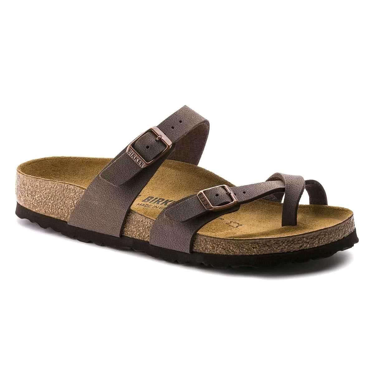 Birkenstock Mayari Birko-Flor Nubuck Sandals - Regular - The Next Pair