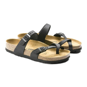 Birkenstock Mayari Oiled Leather Sandals - Regular - The Next Pair