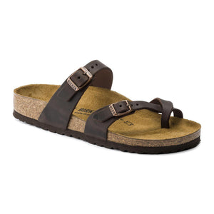 Birkenstock Mayari Oiled Leather Sandals - Regular - The Next Pair